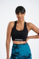 Dikişsiz Seamless Spor Bra Gymxpro SİYAH