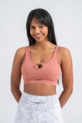 Dikişsiz Seamless Spor Bra Halka Detay SOMON